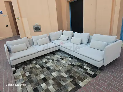 Ikea Sodhremn Corner Sofa Gray