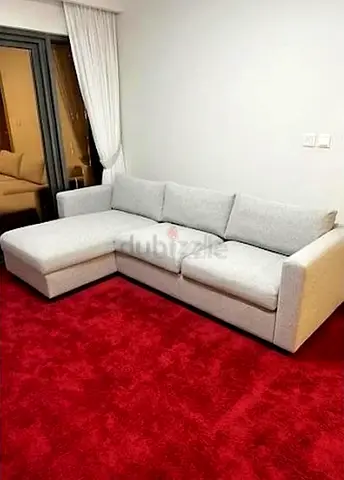 Ikea vimle lshape sofa bed with storage beige