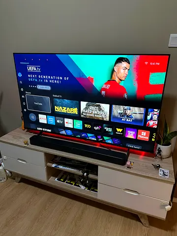 58-inch Smart LED TV with Soundbar - Good Working Condition