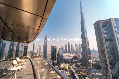 NO Calls - Middle unit | RENTED| Burj Khalifa View | High Floor
