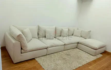5_ piece the One Brand modular sofa with ottoman