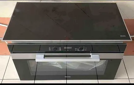 Miele latest model built-in oven and induction hob set 90cm