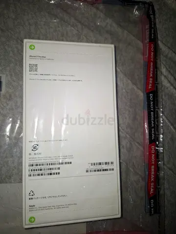 Apple iPhone 17 Pro Max 256GB - Sealed Box (Unopened)