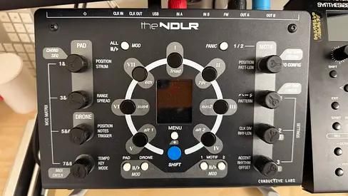 The NDLR Conductive Labs Synthesizer Module - Compact Studio Unit