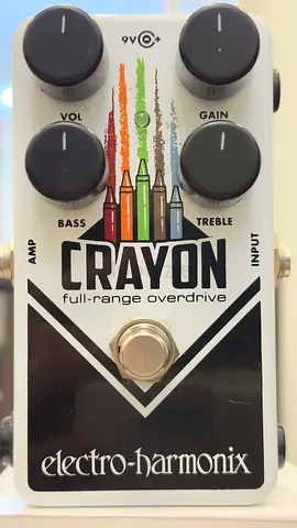 Electro-Harmonix Crayon 69 Full-Range Overdrive Pedal