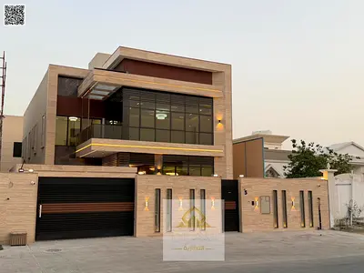 Villa for sale, including registration and ownership fees, freehold ownership for all nationalities, very high-end finishing, two floors and a roof