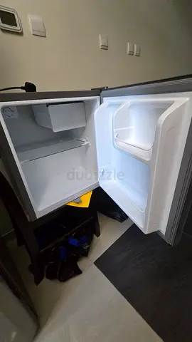 Compact mini fridge - clean and working, ideal for studio or office