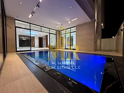 Luxury villa with a private indoor pool, electricity, water, and air conditioning included. Take ad