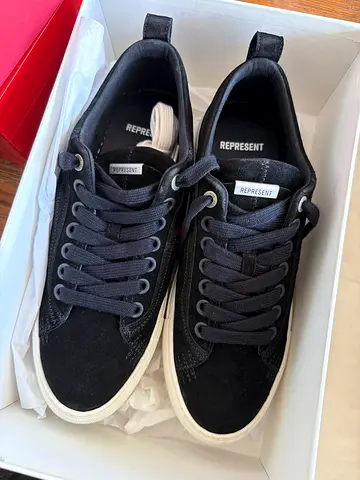 REPRESENT Black trainers