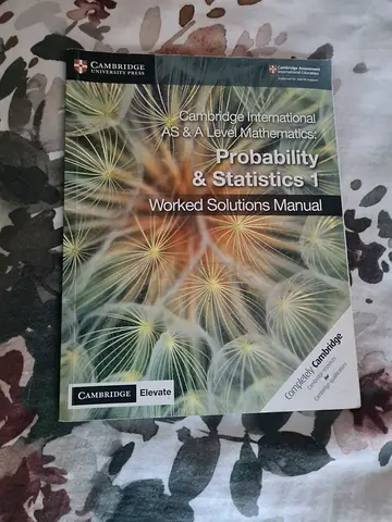 Cambridge International AS  A Level Mathematics: Probability  Statistics Worked Solutions Manual