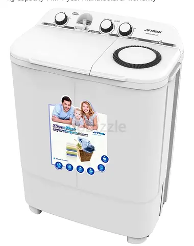 Semi-Automatic Twin Tub Washing Machine 6kg