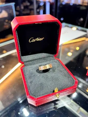 Authentic Cartier Love Ring 18K Yellow Gold | Box  Certificate