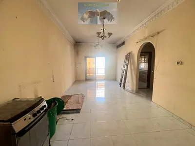 2BR hall spacious balcony open view family building near Al Mahatta Park