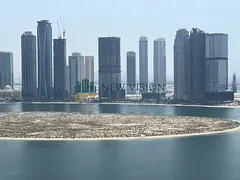 2 bedroom hall in Al Khan open sea view new clean tower maid room 3 bathrooms balcony parking rent 6