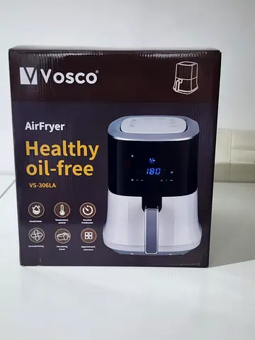 Vosco VS-306LA Digital Air Fryer - 3.6L, Healthy Oil-Free Cooking