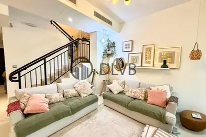 Furnished 3BR Villa + Maid Room | Private Garden | Multiple Balconies