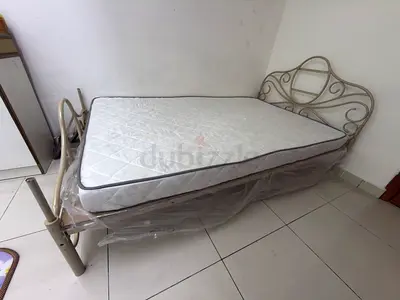 Bed and mattress for couple