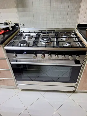 Siemens Gas Cooker 90cm (W) x 84.6cm(H), 112 Liter - Stainless Steel , DELIVERY + WARRANTY