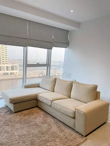 Ikea kivik L shape sofa beige