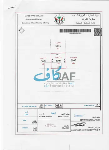 Commercial lands for sale opposite Al-Yasmeen area (Al-Dabdaba neighborhood, north). Land building