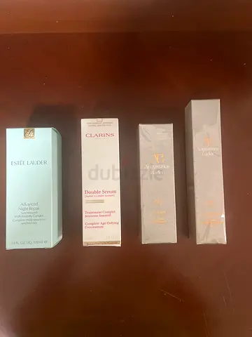 Premium skincare from Clarins, Estée Lauder and Augustinus Bader