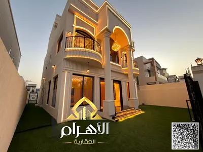 جاهزة بالكهرباء والمياه | تملك فيلا فاخرة بالياسمين عجمان| 6 غرف نوم ماستر G+2 |بسعر تنافسي
