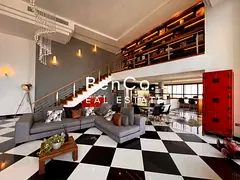 Rare High-Floor Penthouse Loft | Furnished
