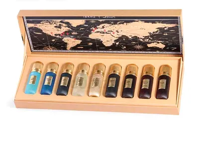 Set of 9 Mini Perfume 20ml/Bottles in Presentation Box