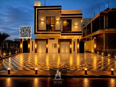 فرصتك الآن لامتلاك فيلا أحلامك في عجمان - تصميم عصري فاخر وموقع لا مثيل له! فيلا أحلامك جاهزة، بسعر يشمل رسوم التسجيل والتملك .