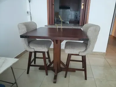 Modern 2-Seater Dining Set – Stylish  Space-Saving