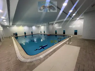 Parking, gym & pool | Studio with semi-separate kitchen | Opp. Sheikh Maryam Towers | Al Taawun Street