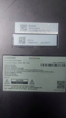 Samsung Neo qled Qn900A 85inch 8k Only one connector box for sale