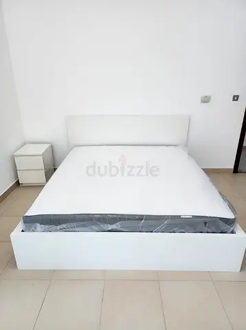Ikea malm king bed with ikea mattress like new