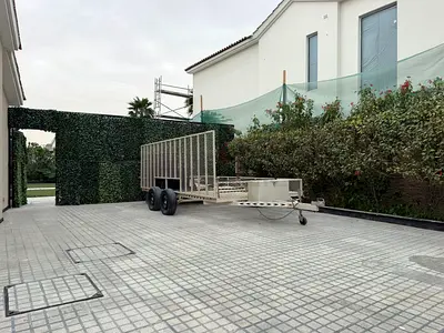Heavy Duty Tandem Axle Cage Trailer for Sale – Excellent Condition