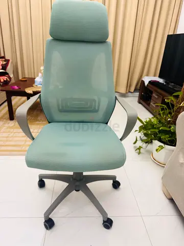 Ergonomic Mesh Office Chair with Headrest – Comfortable  Stylish (Used)