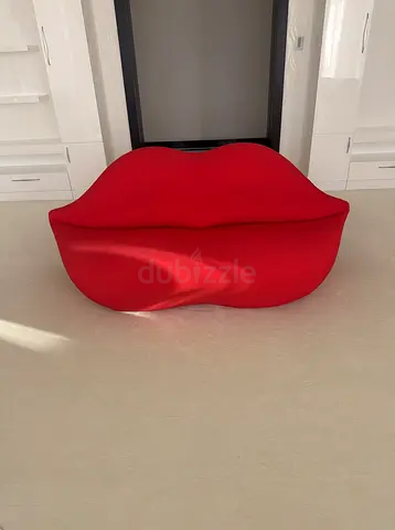 Gufram Bocca Sofa (Authentic) – Red Lips Designer Couch – Rare Piece