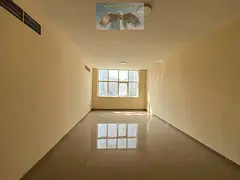 Beautiful 2BR hall in Al Majaz 2, spacious, free parking, large terrace, near Al Istifa Mosque, dire