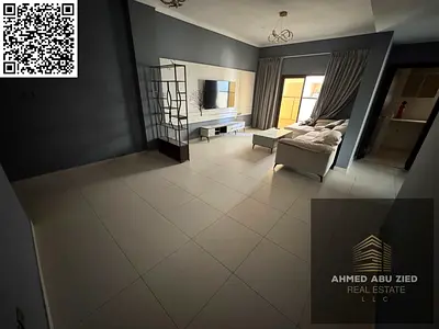 Luxury new 2BHK apartment with 2 baths, balcony, central AC, full maintenance, prime location near Dubai & Sharjah exits and all services