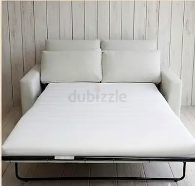 VIMLE Light grey fabric sofa bed with fold-out mattress - good condition