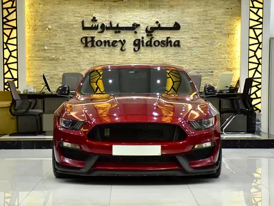 EXCELLENT DEAL for our Ford Mustang SHELBY GT350 ( 2017 Model ) in Red Color GCC Specs