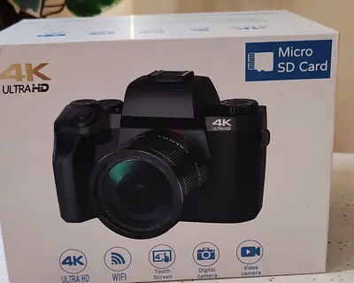 4K Ultra HD Digital Camera (Boxed) with WiFi  Touchscreen
