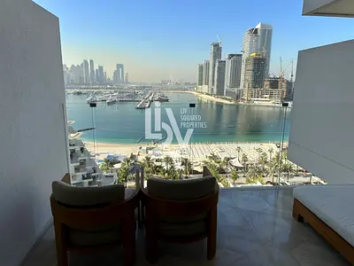 Sea and Dubai Ain View | 1 Month Free | Vacant