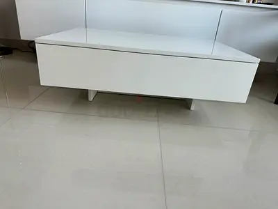 White coffee table