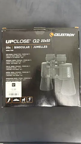 Brand new unopened Celestron UpClose G2 20x50 Binoculars