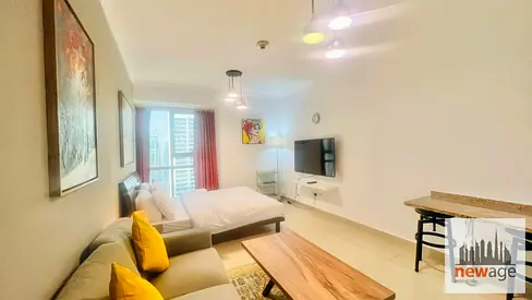 High-Floor Studio | Furnished | Marina & City View
