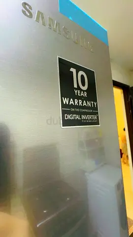 Samsung Stainless Steel Refrigerator - Digital Inverter, 10-Year Warranty