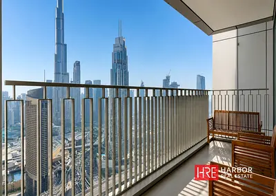 Fully Furnished | Higher Floor | Burj Khalifa View
