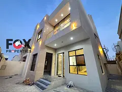 Roof villa for rent in Al Yasmeen 5BR maid room majlis hall near mosque AED 115K