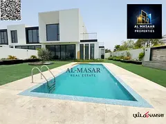 Villa in Al Zorah Golf Compound, Ajman, including electricity, water, and air conditioning. Freehold