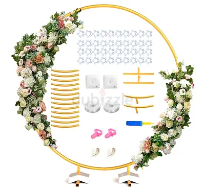 Party/Event circular gold stand